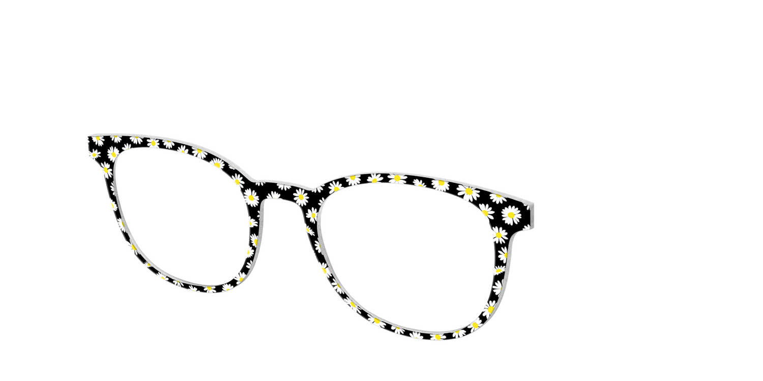 The Black Daisy - Angle Top Image - Pair Eyewear