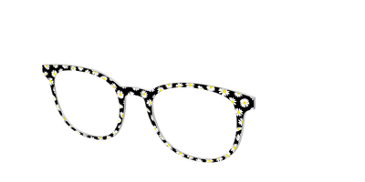 The Black Daisy - Angle Top Thumbnail - Pair Eyewear