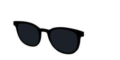 The Non-Polarized Black Sun Top - Angle Top Thumbnail - Pair Eyewear