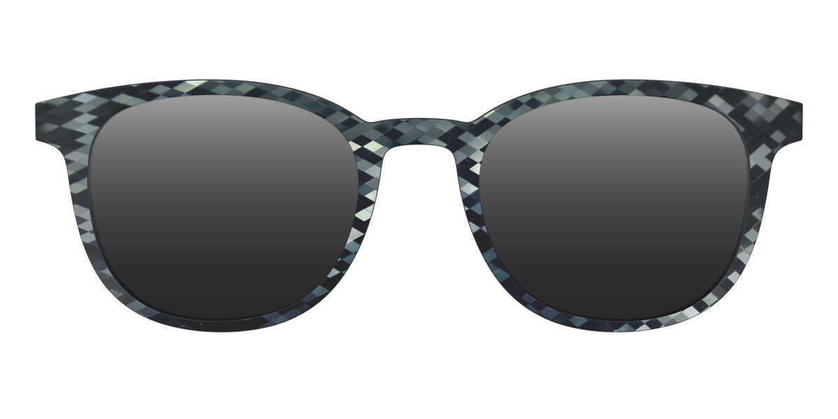 The Polarized Black Prism Sun Top - Front Top Image - Pair Eyewear
