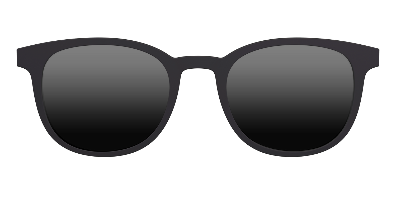 The Polarized Black Sun Top - Front Top Image - Pair Eyewear
