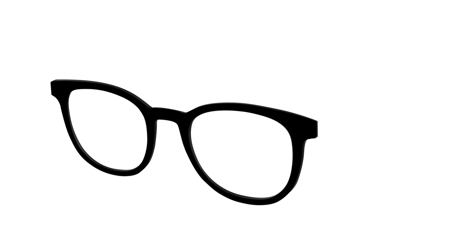 The Black - Angle Top Image - Pair Eyewear