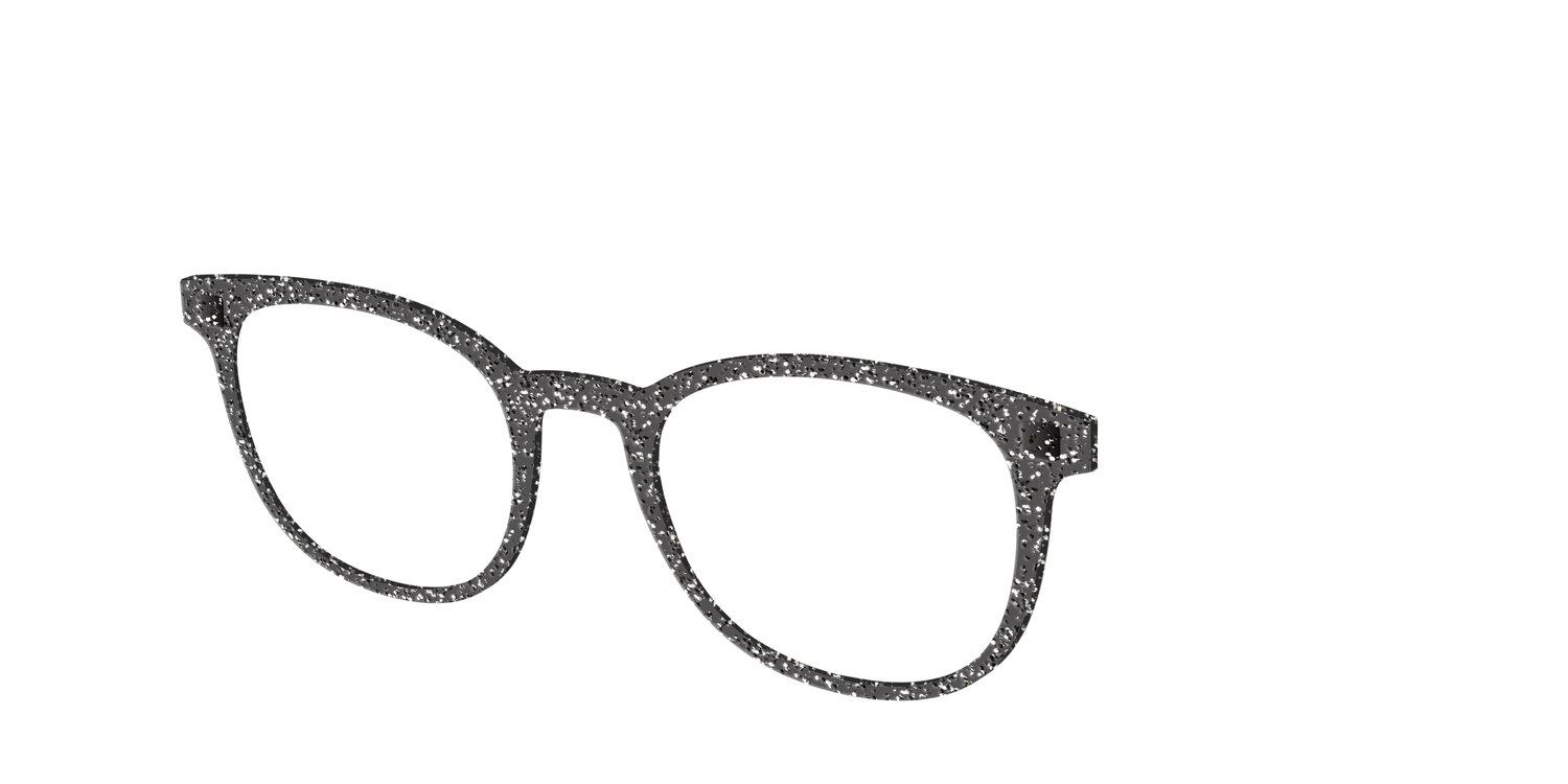 The Black Sparkle - Angle Top Image - Pair Eyewear