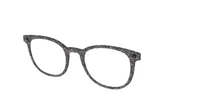 The Black Sparkle - Angle Top Thumbnail - Pair Eyewear