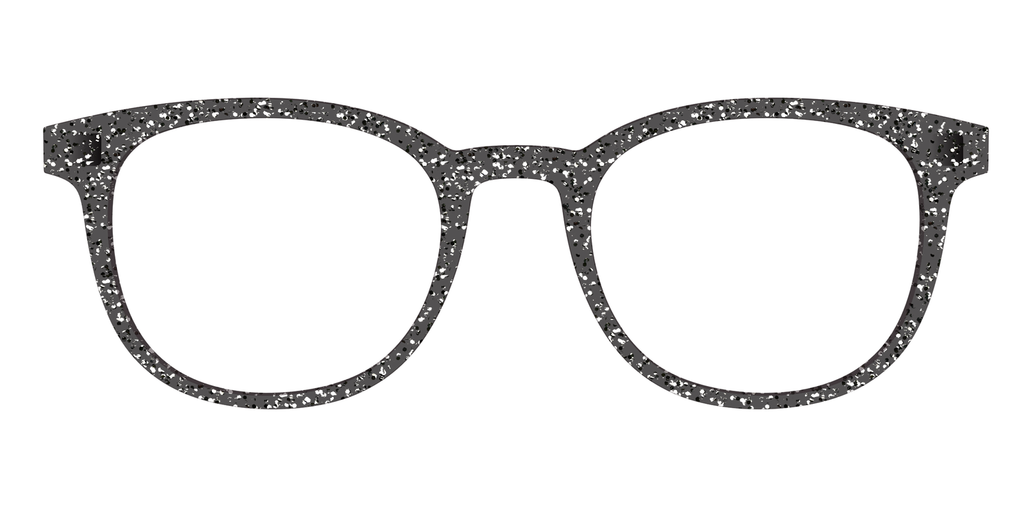 The Black Sparkle - Front Top Image - Pair Eyewear