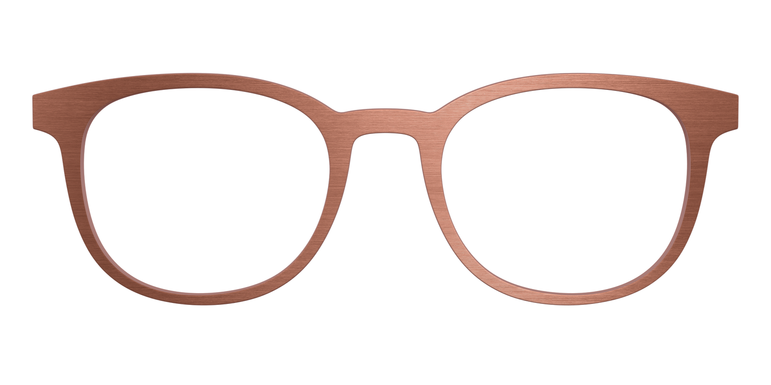 The Brushed Champagne - Front Top Image - Pair Eyewear