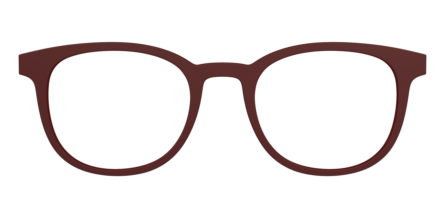 The Chocolate - Front Top Image - Pair Eyewear