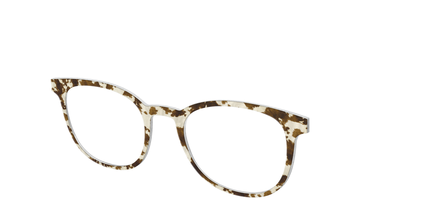 The Cowhide - Angle Top Image - Pair Eyewear