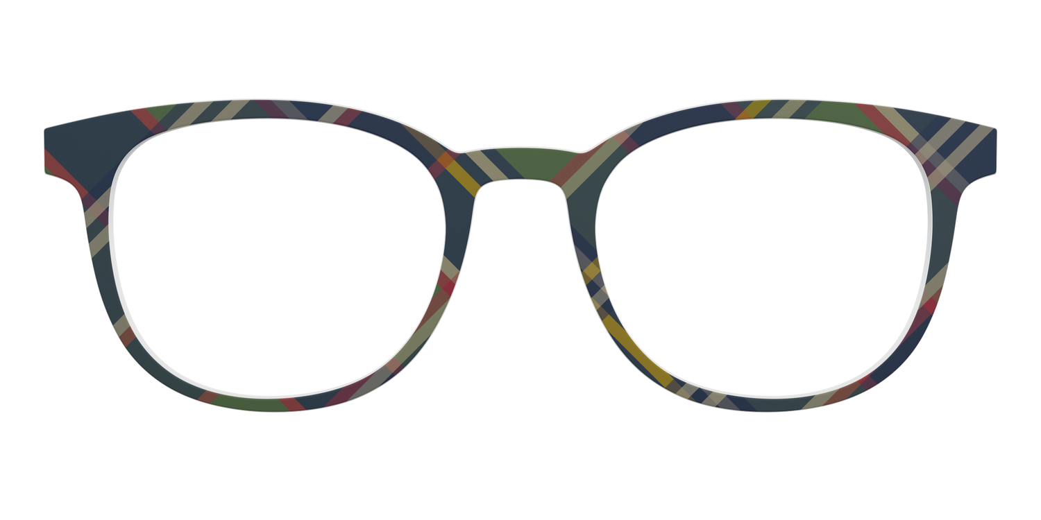 The Flannel Plaid - Front Top Image - Pair Eyewear
