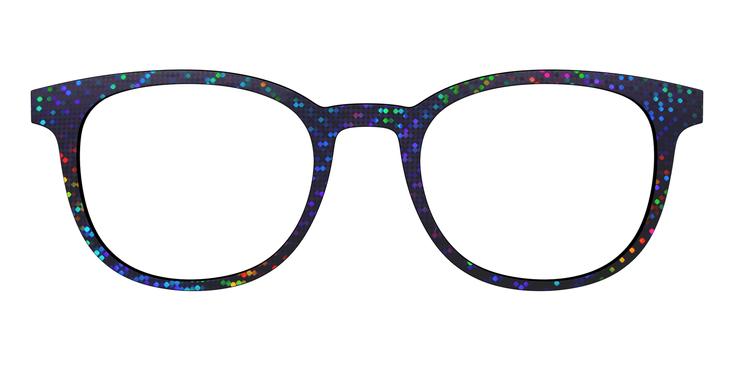 The Holographic Dots - Front Top Image - Pair Eyewear