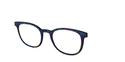 The Holographic Dots - Angle Top Thumbnail - Pair Eyewear