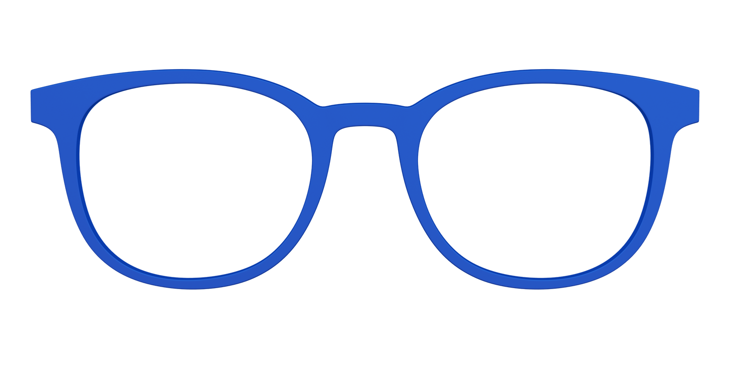 The Indigo - Front Top Image - Pair Eyewear
