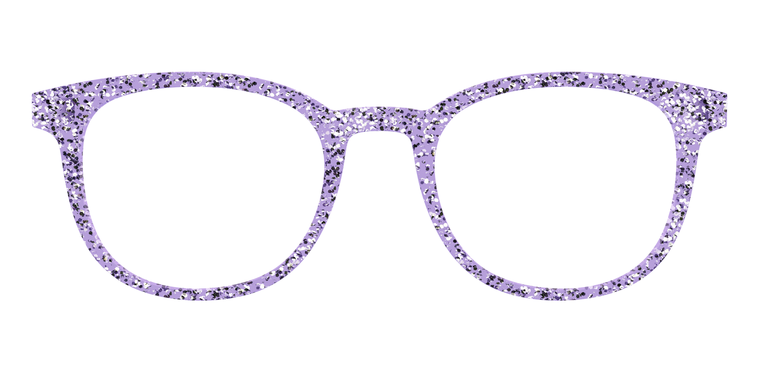 The Lavender Sparkle - Front Top Image - Pair Eyewear