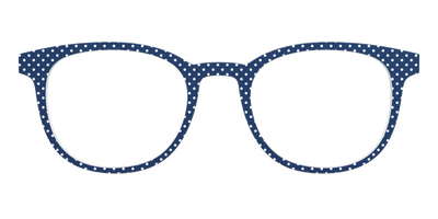 The Navy Pin Dot - Front Top Thumbnail - Pair Eyewear