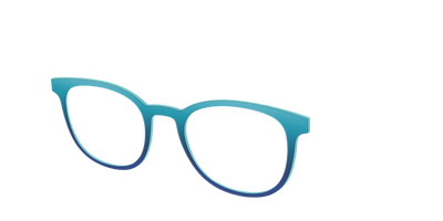 The Ocean Blue - Angle Top Thumbnail - Pair Eyewear