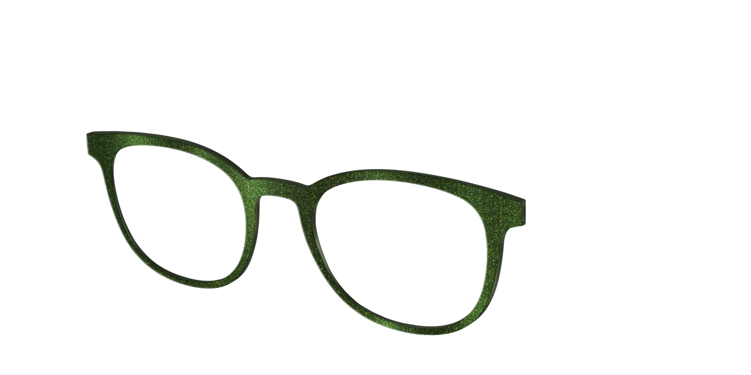 The Olive Shimmer - Angle Top Image - Pair Eyewear