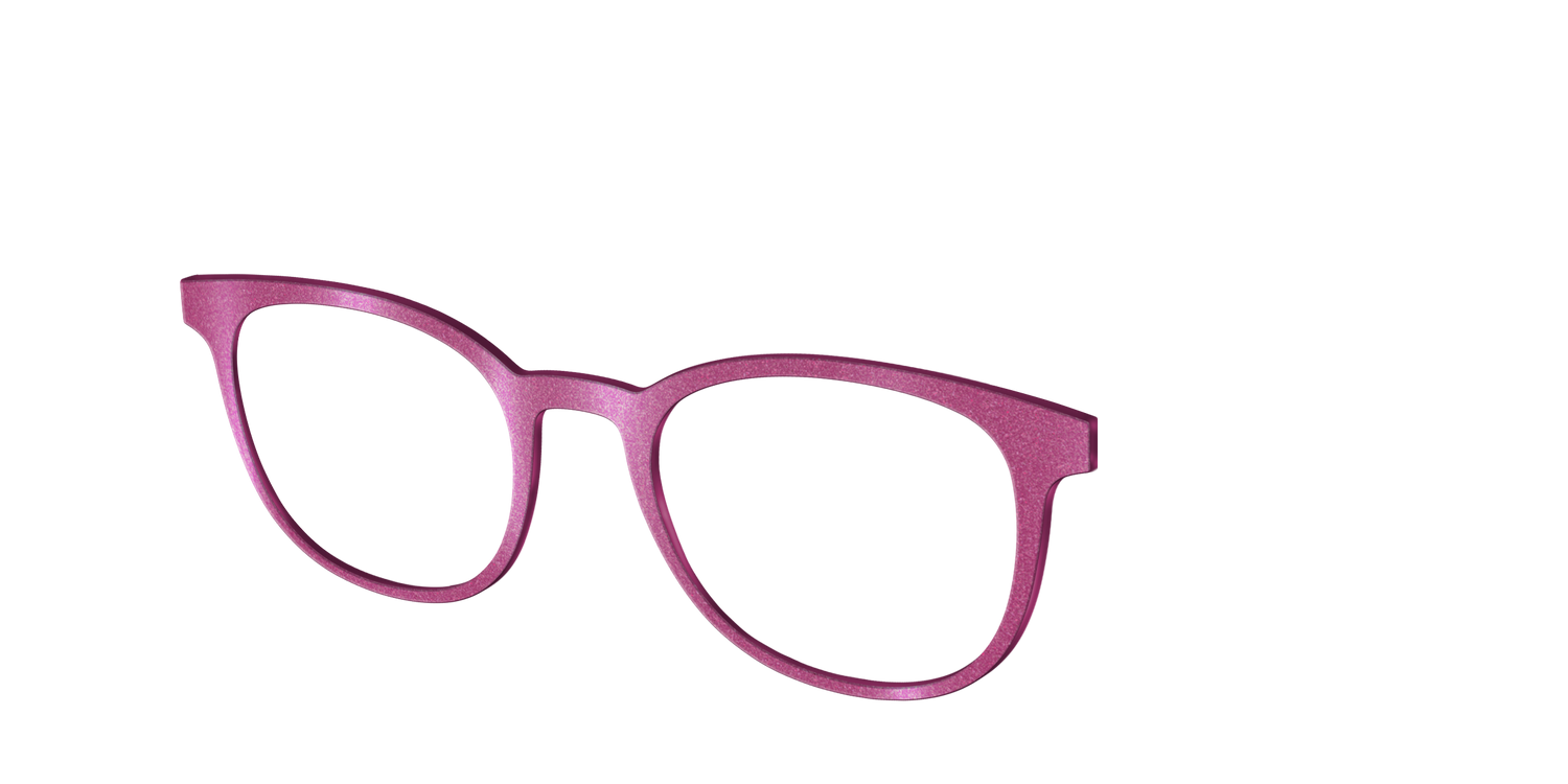The Pink Shimmer - Angle Top Image - Pair Eyewear
