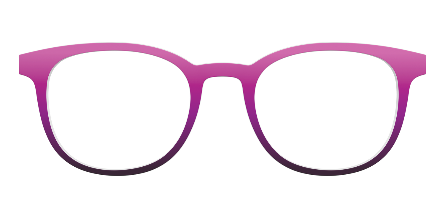 The Pink to Plum Gradient - Front Top Image - Pair Eyewear