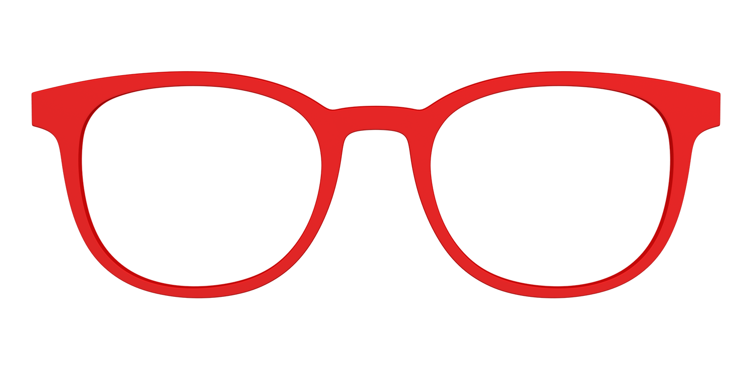 The Red - Front Top Image - Pair Eyewear