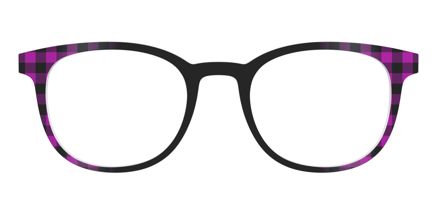 The Reimagined Plaid - Front Top Image - Pair Eyewear