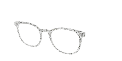 The Silver Sparkle - Angle Top Thumbnail - Pair Eyewear