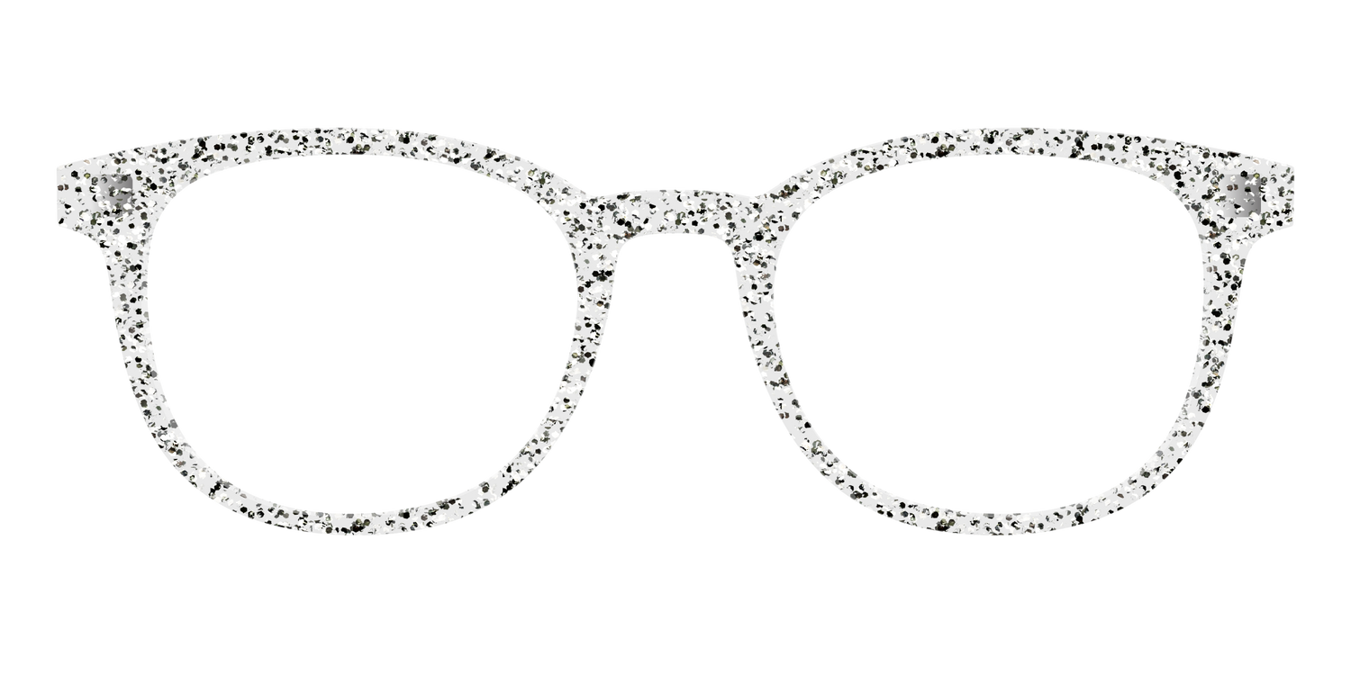 The Silver Sparkle - Front Top Image - Pair Eyewear