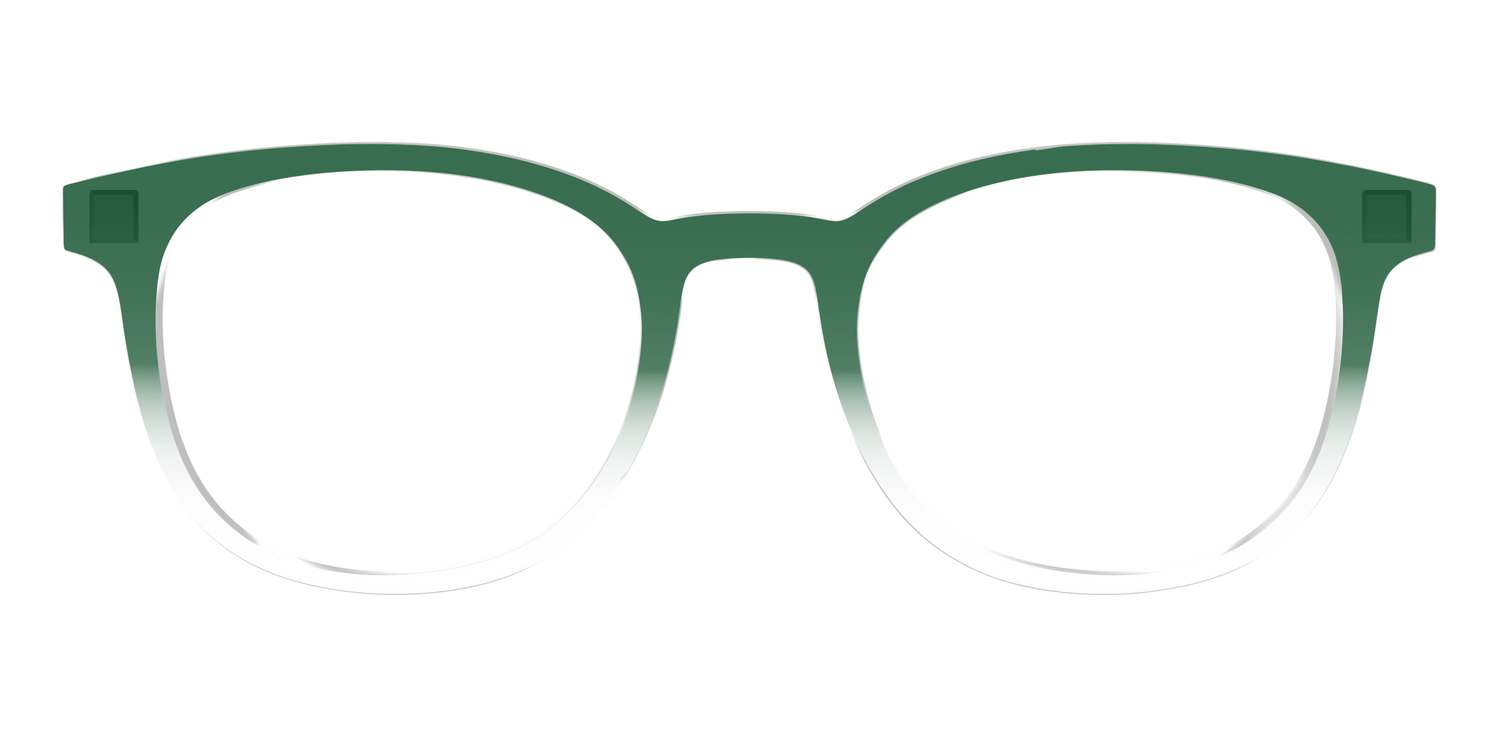 The Spruce Gradient Crystal - Front Top Image - Pair Eyewear