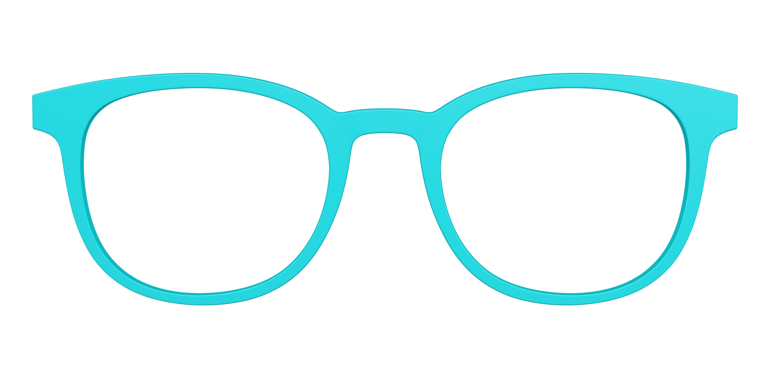 The Turquoise - Front Top Image - Pair Eyewear