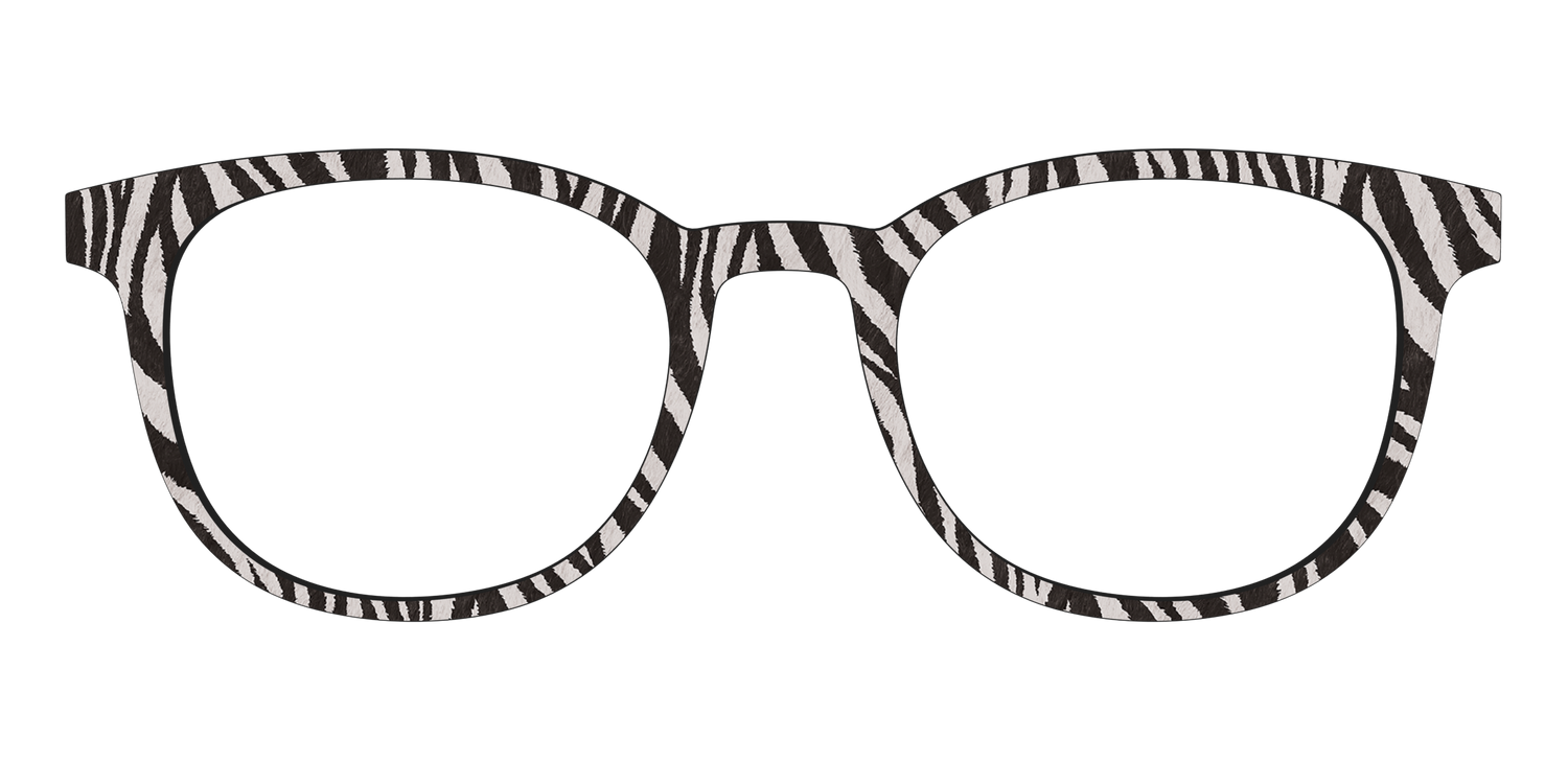 The Zebra Stripes - Front Top Image - Pair Eyewear