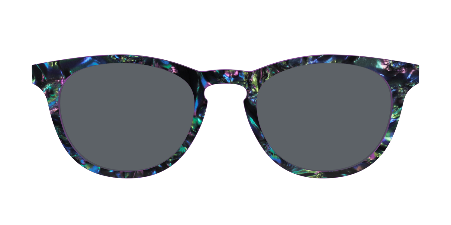 The Polarized Abalone Sun Top - Front Top Image - Pair Eyewear