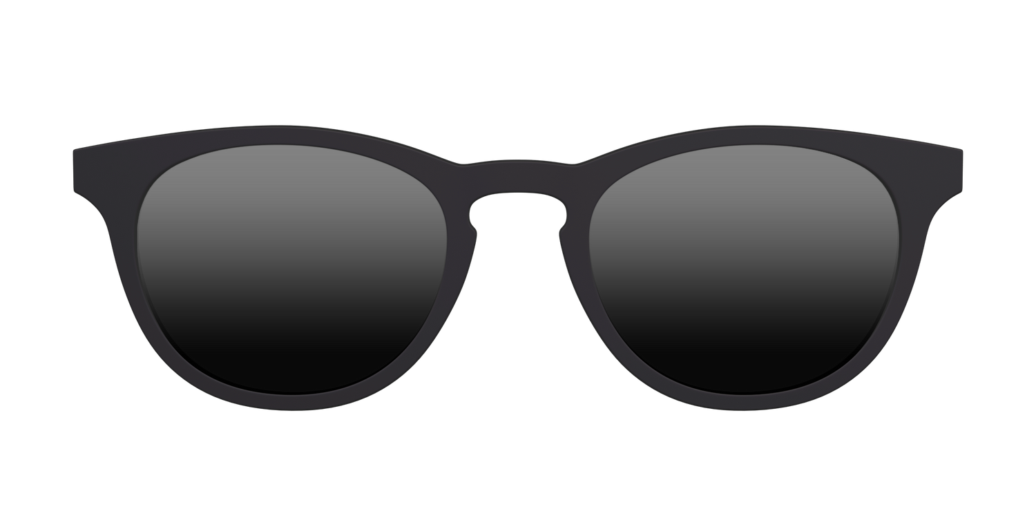 The Polarized Black Sun Top - Front Top Image - Pair Eyewear