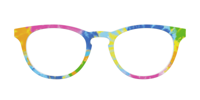 The Rainbow Tie-Dye - Front Top Thumbnail - Pair Eyewear