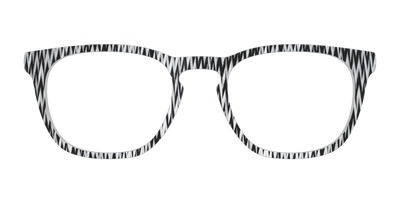 The B&W Chevron - Front Top Thumbnail - Pair Eyewear