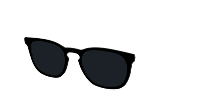 The Non-Polarized Black Sun Top - Angle Top Thumbnail - Pair Eyewear