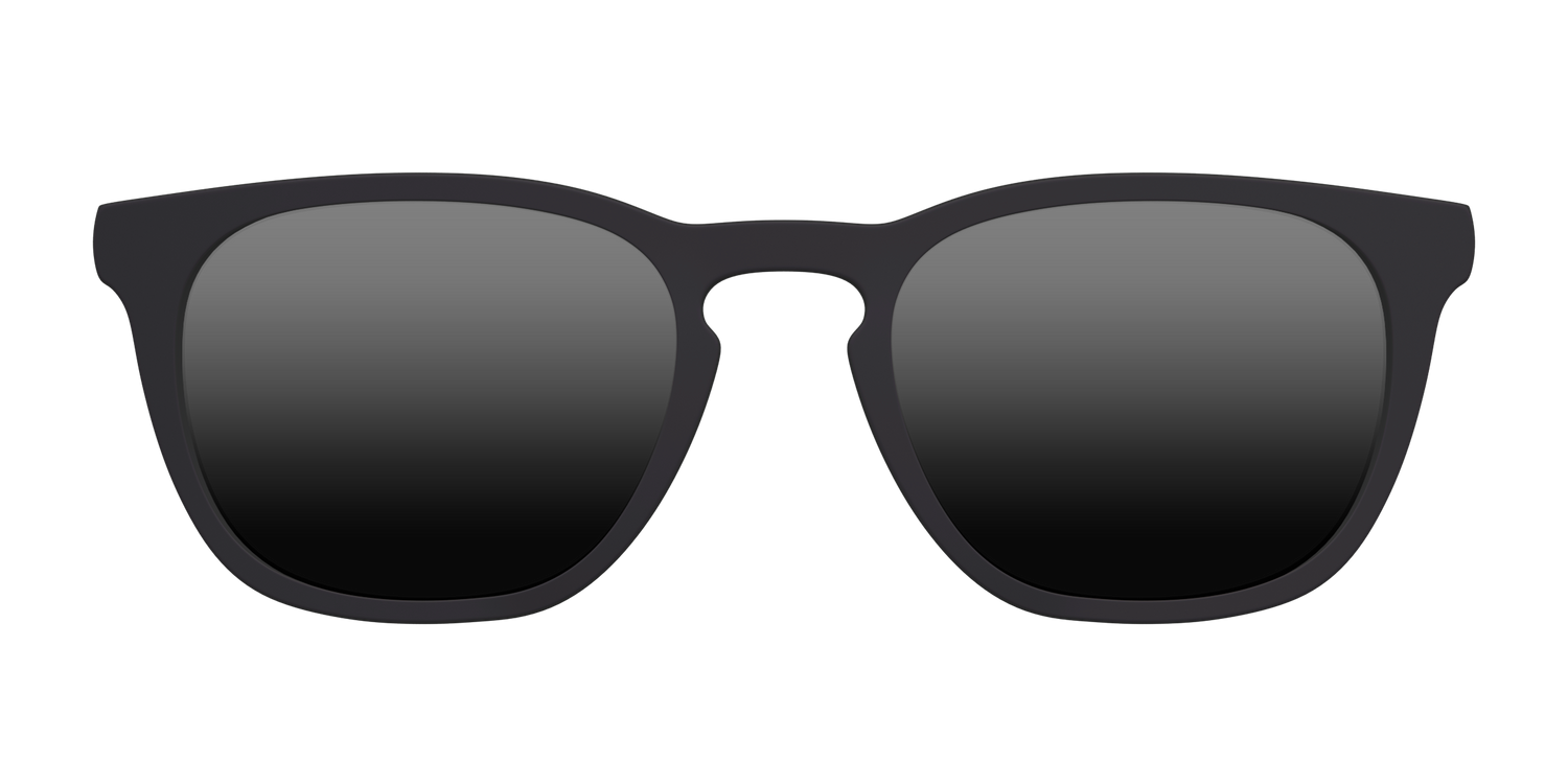 The Polarized Black Sun Top - Front Top Image - Pair Eyewear