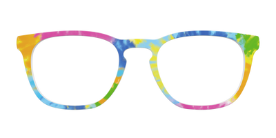 The Rainbow Tie-Dye - Front Top Thumbnail - Pair Eyewear