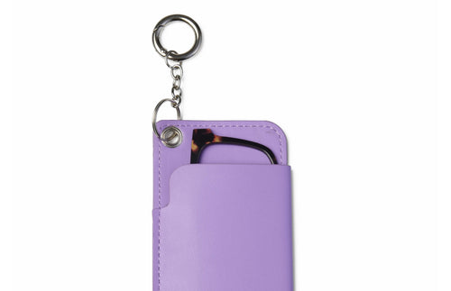 The Top Frame Keychain Case Lavender - Secondary Image - Pair Eyewear
