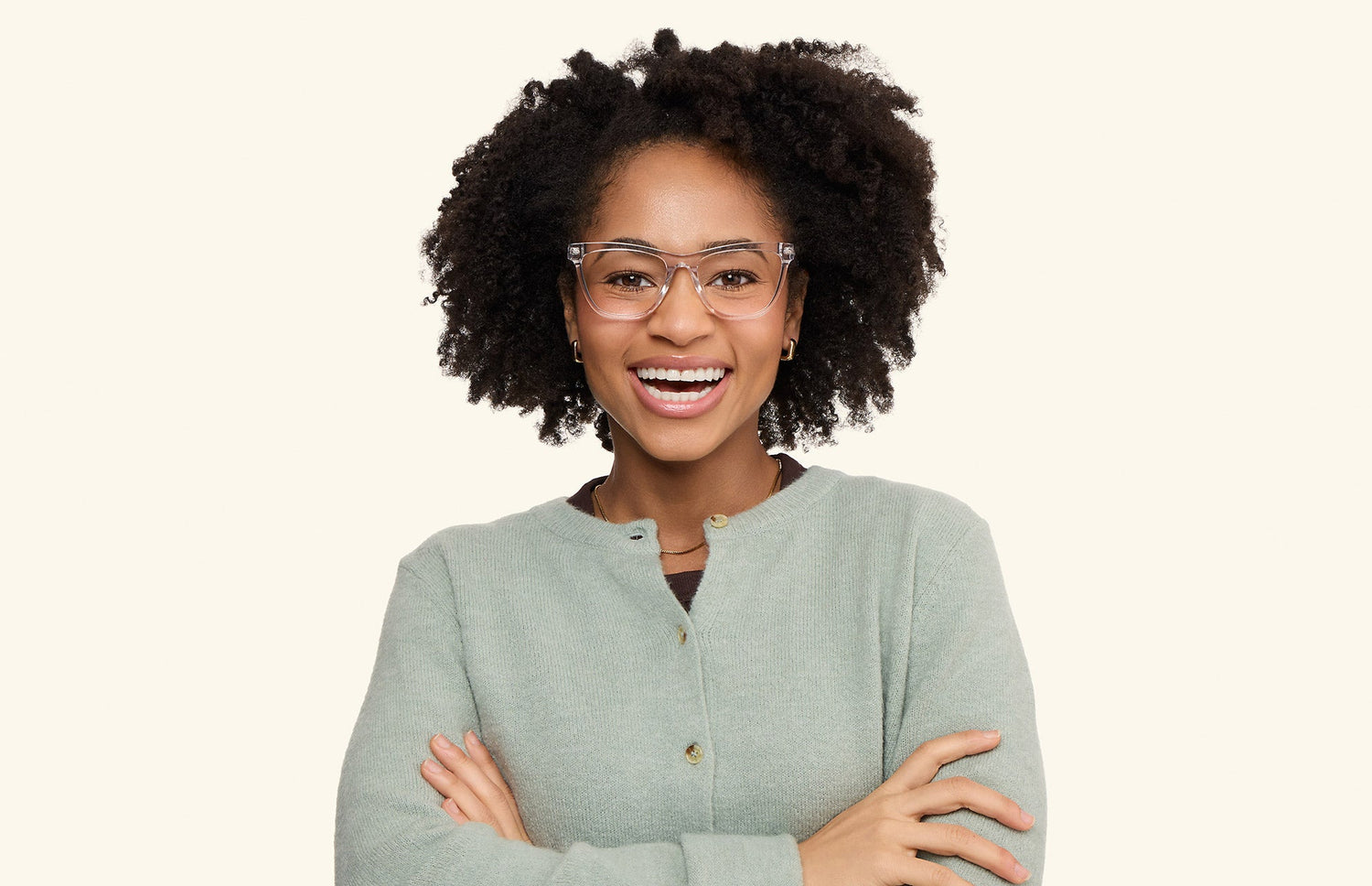 The Harper - Lensless - LifeStyle 1 - Pair Eyewear